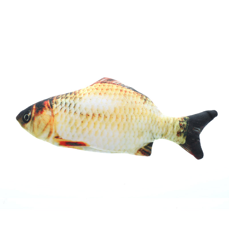 Paw Haven Electric Flopping Fish Cat Toy – Catnip-Filled, 3 Swing Modes, 30cm