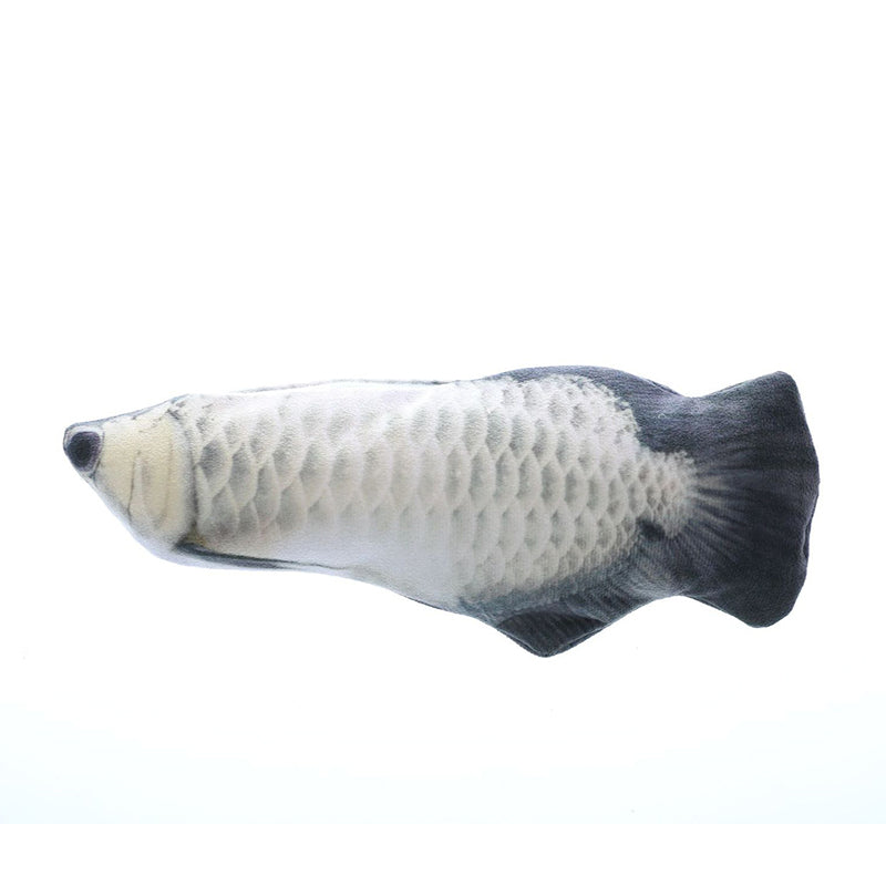 Paw Haven Electric Flopping Fish Cat Toy – Catnip-Filled, 3 Swing Modes, 30cm