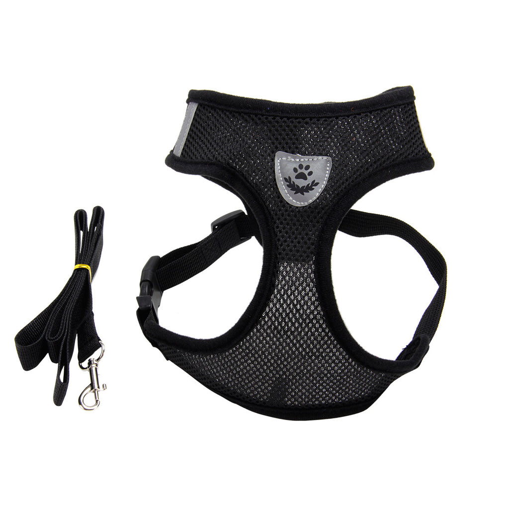 Paw Haven Fashion Mesh Dog Harness – Breathable, No-Pull, Sizes S–XL