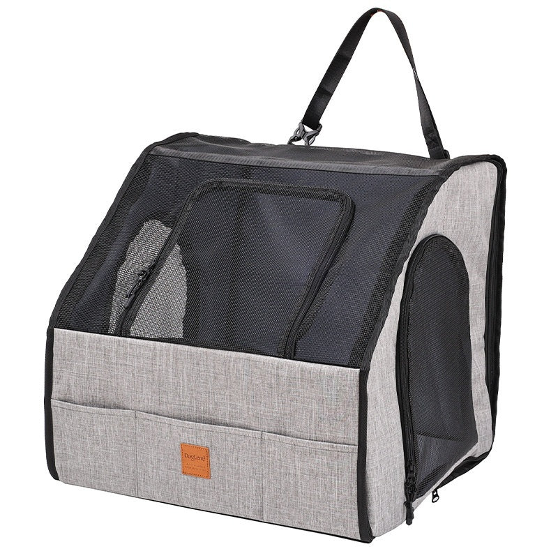 Paw Haven Foldable Car Pet Cage & Seat Mat – Waterproof, Non-Slip, Sizes M & L