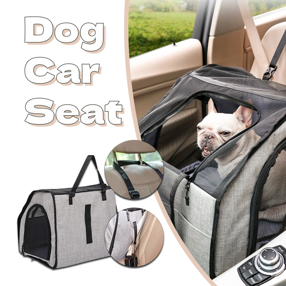 Paw Haven Foldable Car Pet Cage & Seat Mat – Waterproof, Non-Slip, Sizes M & L