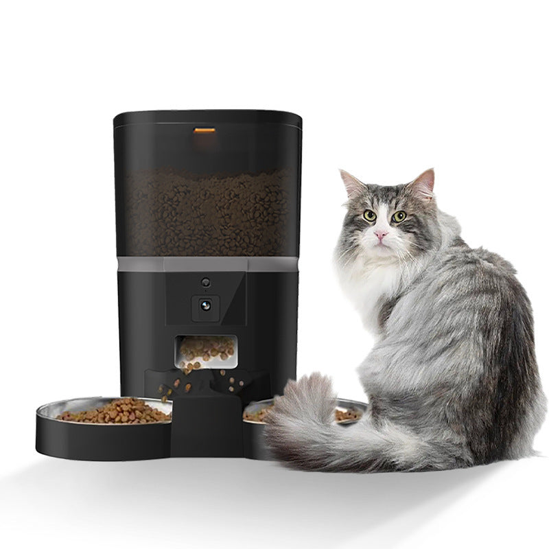 Paw Haven Smart Pet Feeder with Video Camera – App Control, 4L & 6L